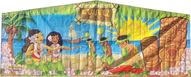 Banner Luau Banner Luau