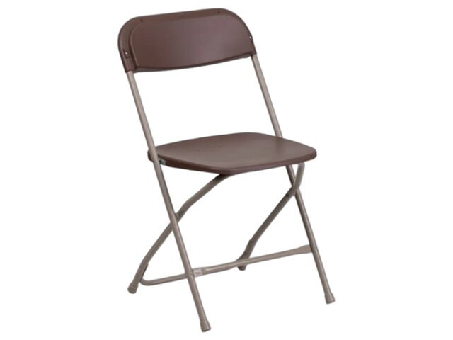 Folding Chairs - Brown Folding Chairs - Brown