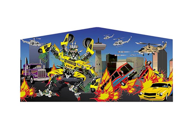 Banner Robot Cars Banner Robot Cars