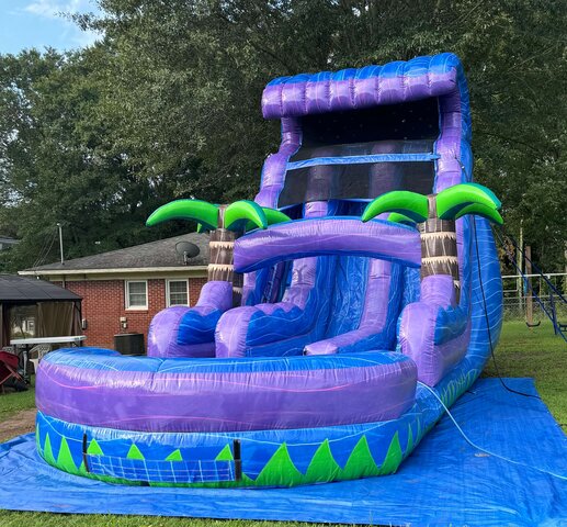 18' Double Lane Slide 18' Double Lane Slide