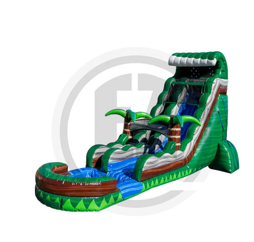 22 ft Emerald Crush Tsunami Slide 22 ft Emerald Crush Tsunami Slide