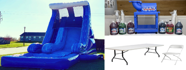 Water Slide Party Package Water Slide Party Package