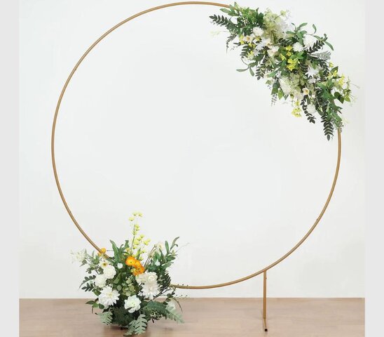 Gold Hoop/Wedding Arch Gold Hoop/Wedding Arch