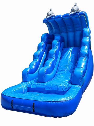 17' Blue Dolphin Water Slide 17' Blue Dolphin Water Slide