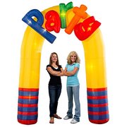 Inflatable Lighted "PARTY" Arch