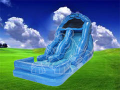 18ft Blue Marble Water Slide 18ft Blue Marble Water Slide