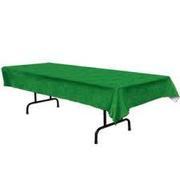 Green Plastic Table Cover