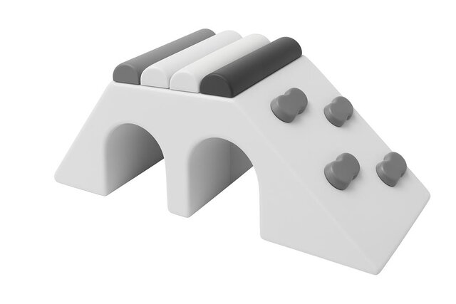 Rock Climbing Double Tunnel Rock Climbing Double Tunnel