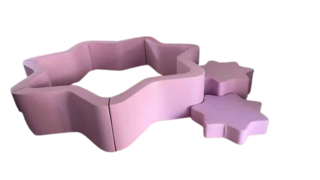Star Medium Ball Pit Purple