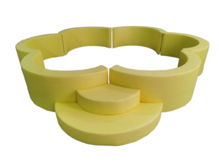 Poppy Medium Ball Pit Yellow
