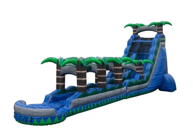22' Blue Crush Water Slide with 30' Slip n Slide 22' Blue Crush Water Slide with 30' Slip n Slide