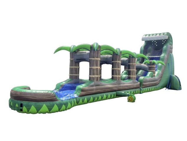 22' Emerald Crush Water Slide with 30' Slip n slide 22' Emerald Crush Water Slide with 30' Slip n slide