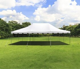20' x 30' Weekender Standard Canopy Pole Tent - White