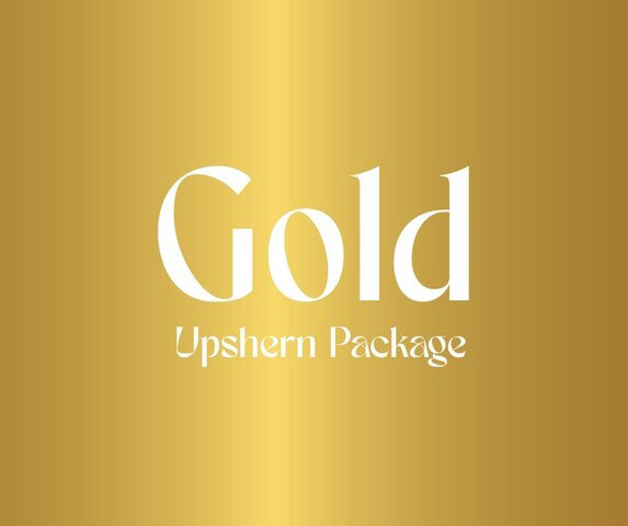 Gold Upshern Package Gold Upshern Package