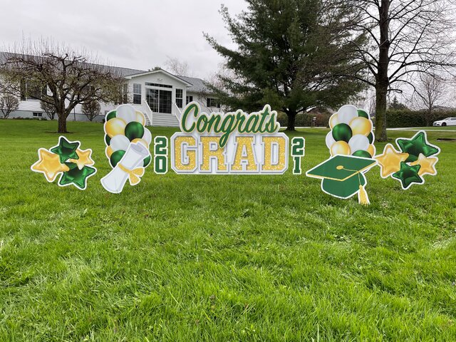 Congrats Grad- Green