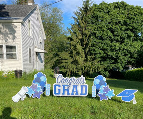 Congrats Grad- Blue