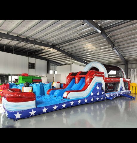 46ft Wet Thunder Obstacle Course 46ft Wet Thunder Obstacle Course