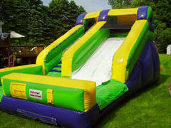 12ft water slide ages 10 and under inflatable landing