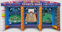3-in-1 Sports Zone Carnival Game 3-in-1 Sports Zone Carnival Game