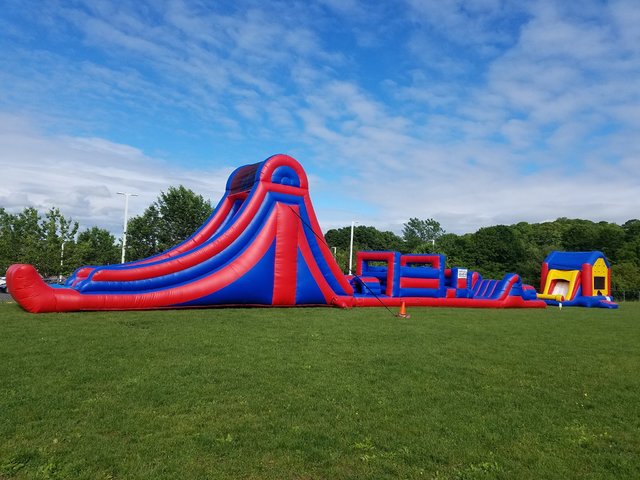88ft Obstacle Course and Combo