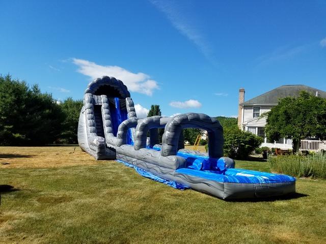 22ft Water Slide and Bounce House
