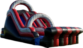 18ft Prime Dry Slide Double Lane 18ft Prime Dry Slide Double Lane