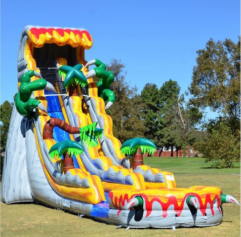 25ft T. rex Waterslide