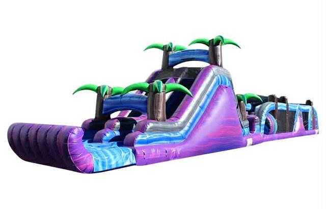 75 FT Purple Crush obstacle course 75 FT Purple Crush obstacle course