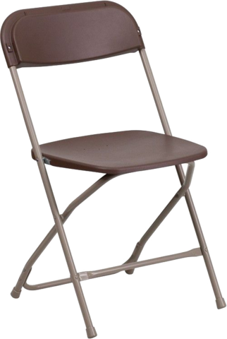 Brown Folding Chairs