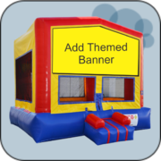 Hip-Hop Bounce House - Add Theme Banner (Dry)Special Price: starting at $145!Orig. Price: $155