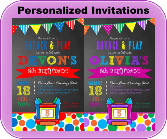 Personalized Invitations