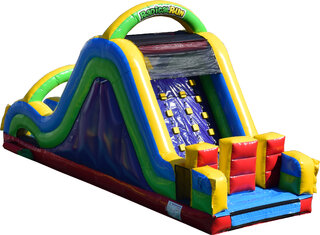 Rock Climb Slide Retro