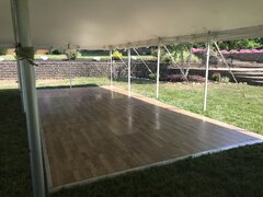 DANCE FLOOR AND STAGING