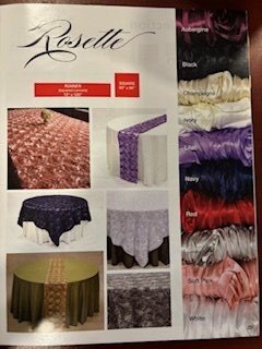 90 SQ Rosette Specialty Linen 90 SQ Rosette Specialty Linen