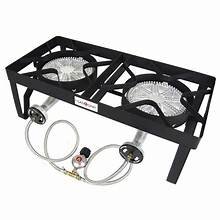 Burner Gas Stock Pot Double