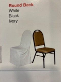 Round Back Chair Cover Round Back Chair Cover