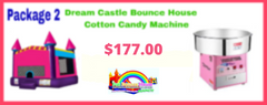 Dream Castle + Cotton Candy Machine