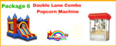Double Lane Combo + Hot Dog Machine + Generator