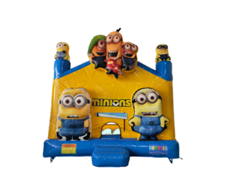 Banana Party Bounce House and Slide