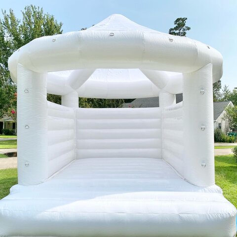 White Wedding Bounce House