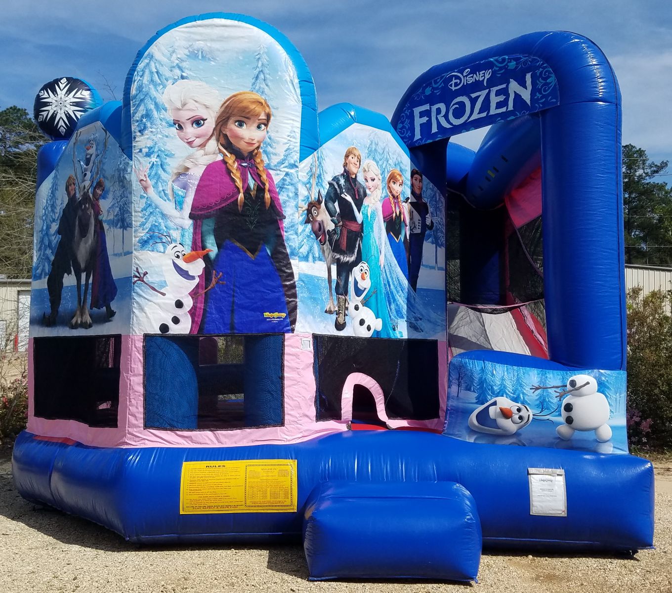 frozen bouncer