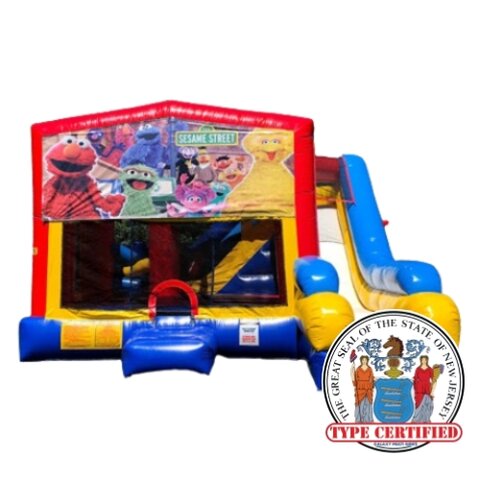 Sesame Street Jump and Slide - NJ Sesame Street Jump and Slide - NJ