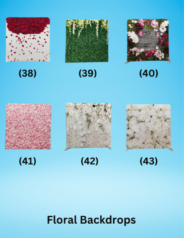 Floral Backdrops Floral Backdrops