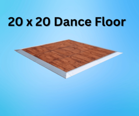 Wood Finish Dance Floor (20x20)