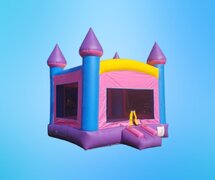Basic Pink & Purple Bounce House