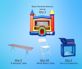 Basic Bounce House Party Package