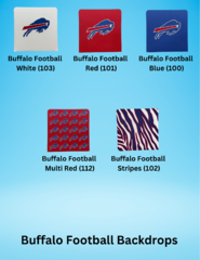 Buffalo Football Backdrops
