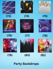 Party Backdrops
