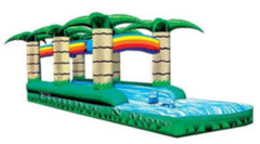 Tropical 2 Lane Slip n Splash Slide Tropical 2 Lane Slip n Splash Slide