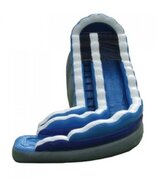 Blue Wave Waterslide: Ride the Tides of Fun!